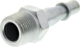 Фото 1/3 ACA6909, Steel Male Pneumatic Quick Connect Coupling, R 3/8 Male Threaded