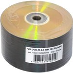 VSDVDRB5003, Диск DVD-R VS 4.7 Gb, 16x, Bulk (50), (50/600)