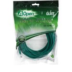 Aopen Патчкорд литой Aopen/Qust UTP кат.5е 10м зеленый  ANP511_10M_G