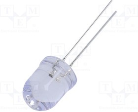 OSR5MKA131A, LED; 10mm; red; 8400?10000mcd; 30°; Front: convex; 2.5?5V; -30?85°C