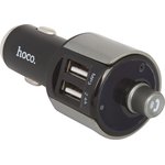 Автомобильная зарядка HOCO E19 Smart 1xUSB, 2.4А, BT4.2, USB flash, FM ...