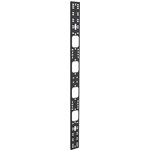 CO05-07542-R, Органайзер кабельный вертикальный 75х12мм 42U черный