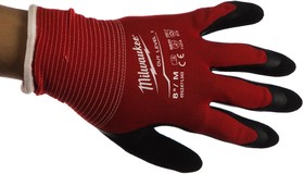 Фото 1/5 Зимние перчатки с защитой от порезов Milwaukee, уровень 1, размер M/8 4932471343