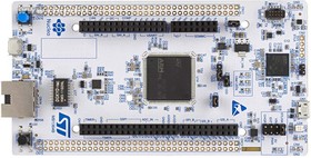 Фото 1/2 NUCLEO-H743ZI2 - отладочная плата на базе микроконтроллера STM32H743ZIT6U (ARM Cortex-M7)