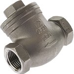 Stainless Steel Single Check Valve, BSP 2in, 14 bar