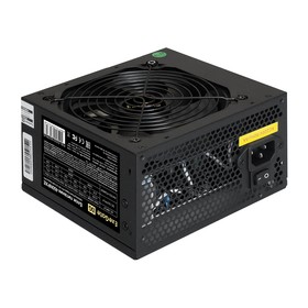 Фото 1/8 EX221637RUS-PC, Блок питания 450W ExeGate 450NPXE (ATX, PPFC, PC, 12cm fan, 24pin, (4+4)pin, PCI-E, 3xSATA, 3xIDE, black, кабель 220V в комп