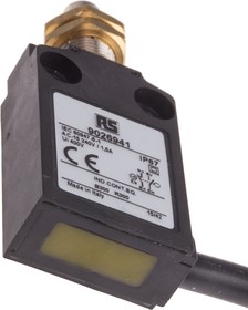 Фото 1/3 Plunger Limit Switch, NO/NC, IP67, DPST, Thermoplastic Housing, 240V ac Max, 5A Max