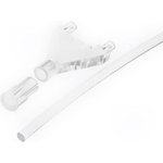1294.2000 MENTOR, PCB Mounted Flexible LED Light Pipe, Clear Round Lens