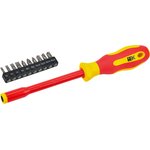 A2L5-SC30-T2-N1-11, Отвертка диэлектрическая с набором бит Т2 11шт ARMA2L 5