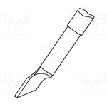 JBC-C120008, Паяльное жало for microtweezers PA spade 3,5мм