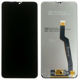 Дисплей (экран) в сборе с тачскрином для Samsung Galaxy A10 SM-A105FD, Galaxy M10 SM-M105FD черный (Premium LCD)