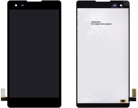 Дисплей (экран) в сборе с тачскрином для LG X Style K200DS титан