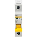 MVA20-1-040- C, Automatic Switch BA47-29 1P 40A 4.5kA With IEK