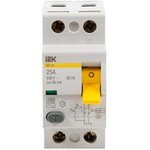 (MDV10-2-025-030) выключатель дифференциального тока (УЗО) 2п ВД1-63 25A 30мA ...