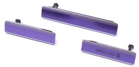 Комплект заглушек для Sony Xperia Z1 фиолетовый