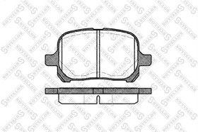 632 000-SX, 632 000-SX_=621 00=224550=D2197-01 !колодки дисковые п.\ Toyota Camry 2.2i/3.0i & 24V 96