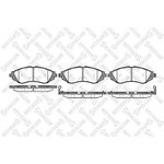 656 002B-SX, 656 002B-SX_колодки дисковые п.!\ Daewoo Nexia 1.5 DOHC 94 /Espero ...