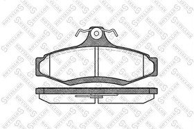 657 010B-SX, 657 010B-SX_колодки дисковые з.! с антискр. пл.\ Daewoo Leganza 2.0i/2.2i 16V/Nubira 2.0i 16V 97-03