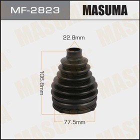 MF-2823, Пыльник ШРУС 77,5 x 106,8 x 22,8 пластик+ спецхомут Masuma
