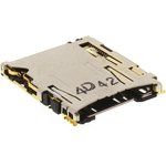 DM3AT-SF-PEJM5(40), Memory Card Connectors MICRO SD CD CONN STD SMT PUSHPUSH
