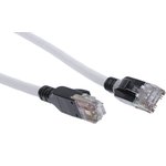CA77-005M0-8, Cat7 Male ARJ45 to Male ARJ45 Ethernet Cable, STP, Grey, 5m, Low Smoke Zero Halogen (LSZH)