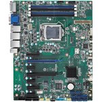 ASMB-786G2-00A1, Single Board Computers LGA 1151 Intel Xeon E/ 8th Generation Core ATX Server Board with DDR4, 4 PCIe, 3 PCI, 6 USB 3.0, 6 C