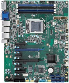 Фото 1/2 ASMB-786G2-00A1, Single Board Computers LGA 1151 Intel Xeon E/ 8th Generation Core ATX Server Board with DDR4, 4 PCIe, 3 PCI, 6 USB 3.0, 6 C