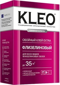 Клей обойный KLEO Extra 0.25кг д/флиз,структурн.обоев 24617
