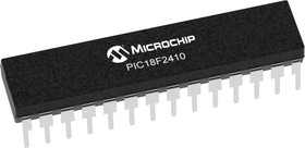 Фото 1/2 PIC18F2410-I/SP, PIC18F2410-I/SP PIC Microcontroller MCU, PIC18, 28-Pin SPDIP