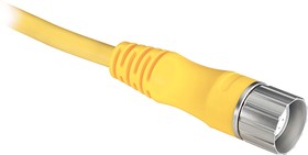 889M-F12AH-10, Straight Female 12 way M23 to Straight Female 12 way M23 Actuator/Sensor Cable, 10m