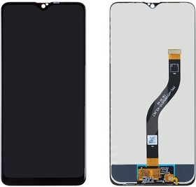 Дисплей (экран) в сборе с тачскрином для Samsung Galaxy A20s SM-A207F черный (Premium LCD)