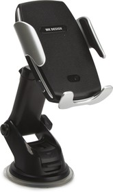 Фото 1/6 Держатель в авто с БЗУ WK WP-U44 10W, зажим, на панель (черный)