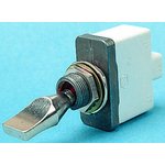 3537-001N000, Toggle Switch, Panel Mount, (On)-Off-(On), SPST, Screw Terminal ...