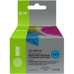 Картридж струйный Cactus CS-C8773 №177 желтый (11.4мл) для HP PS ...