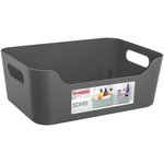 Корзинка универсальная Scandi, 340х240х140 мм, 10л Серый 433222711
