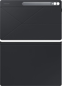 Фото 1/10 Чехол для планшета Samsung Smart Book Cover, для Samsung Galaxy Tab S9 Ultra, черный [ef-bx910pbegru]