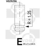 V029296, КЛАПАН 29x7x104.5 EX OPL ASTRA 1.4 (C14NZ, X14N 91-98