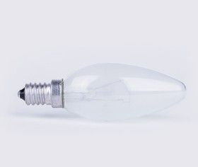 Лампа накаливания 230-40W прозр. ДС Е14 свеча 0 11590074