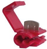 Фото 1/2 Branch terminal, uninsulated, 0.34-1.0 mm², AWG 22 to 18, red, 20 mm