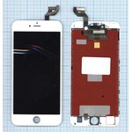 Дисплей (экран) в сборе с тачскрином для iPhone 6S Plus (Foxconn) белый