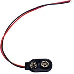 Connector for connecting a 9V battery on a 15cm wire