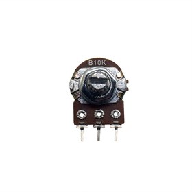 Потенциометр WH148 B10K 15мм 3-pin