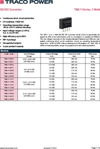 tba-1-2411-dc-dc-converters-through-hole-1w-dc-dc-converter-isolated