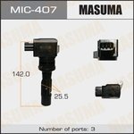 MIC-407, Катушка зажигания Mazda 5 07-, Premacy 07- (L3-VDT, LF-VD, LF-VE) Masuma