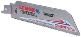 LXAR12108CT-1, 8 Teeth Per Inch 305mm Cutting Length Reciprocating Saw Blade, Pack of 1