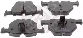 6719, Колодки тормозные дисковые к-т BMW 5 (E60)