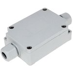 TMC-4PG, TMC Series Grey Plastic Junction Box, IP65, 4 Terminals, 60 x 40 x 24mm