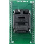 ADA-QFN40, 0.5mm Pitch IC Socket Adapter, 40 Pin Female QFN to 40 Pin Male DIP