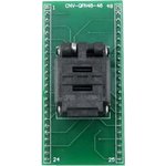 ADA-QFN48, 0.5mm Pitch IC Socket Adapter, 48 Pin Female QFN to 48 Pin Male DIP