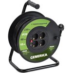 IEK GENERICA Coil UK40 with T/w 4 seats 2P+PE/40m 3x1.0mm2